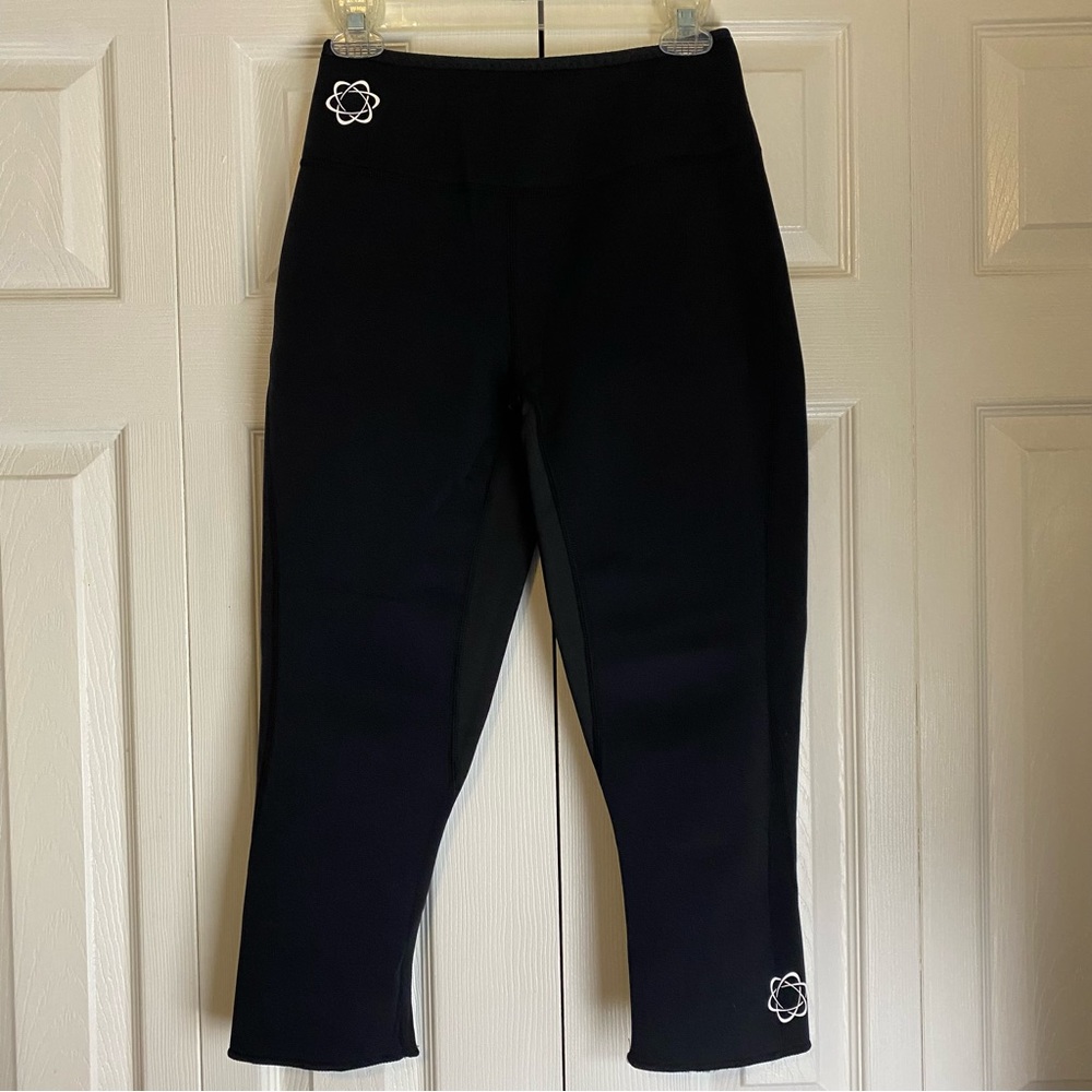 Zaggora Hot Pants Thermo Fit Neoprene Black Weight Loss Medium